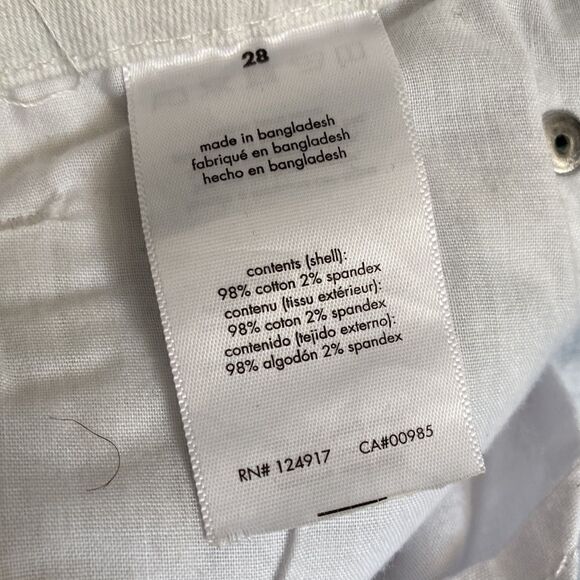 WEWOREWHAT Black & White Skinny Denim Jeans - Picture 5 of 6